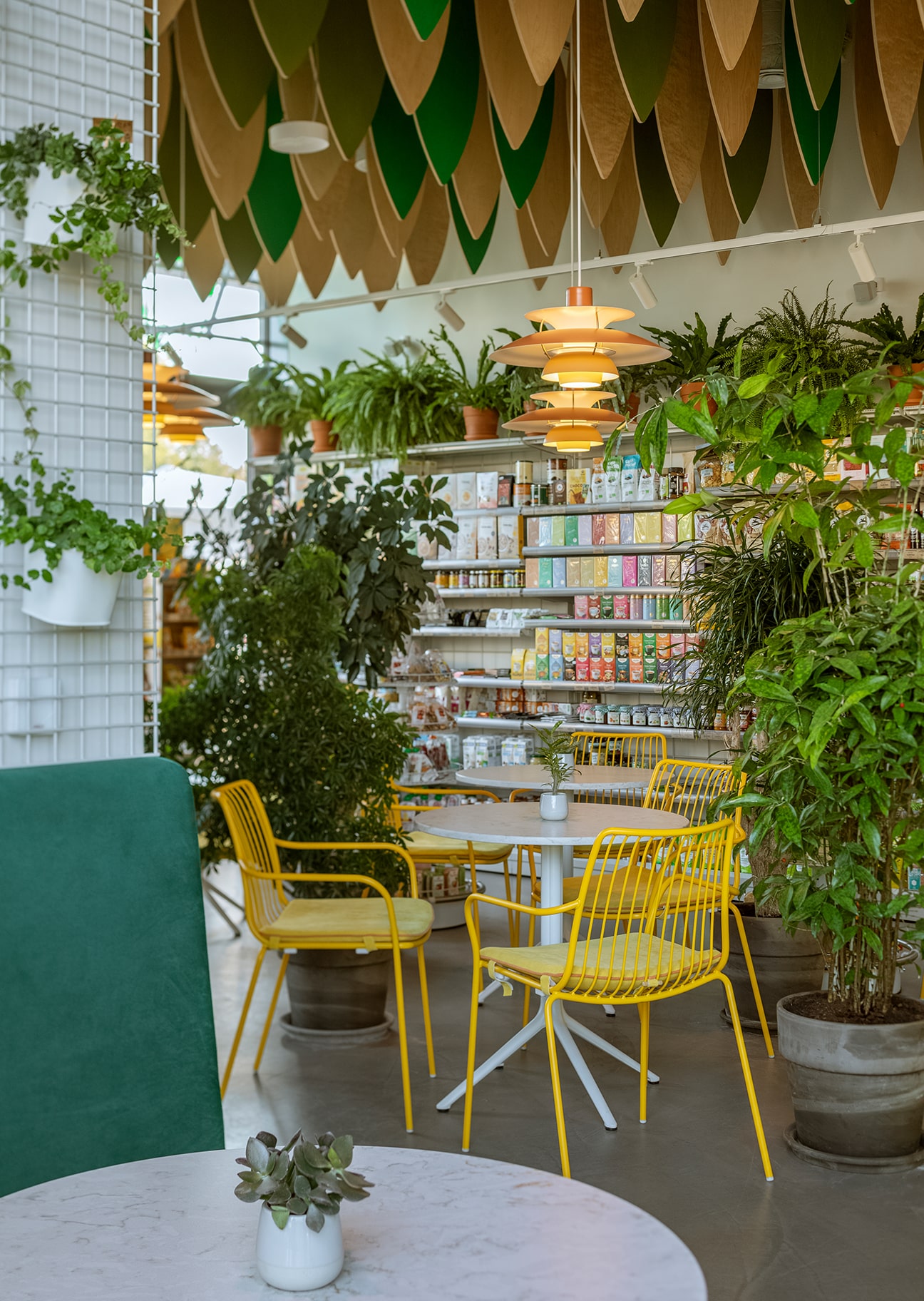 Interior of the premises of Wiele Dobrego, Vogla Square in Warsaw.